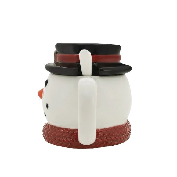 St. Nicholas Square Snowman Yuletide Mug & Spoon Set Bundle of 2 Mugs Ceramic - Picture 8 of 9